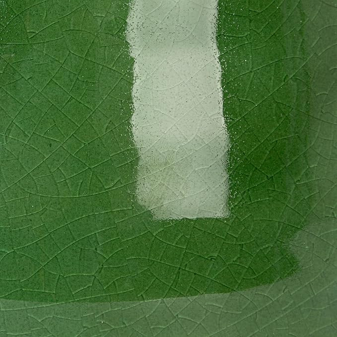 Creative Co-Op Terra-Cotta Planter with Raised Dots, Green | Amazon (US)