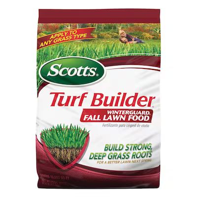 Scotts  Turf Builder Winterguard Fall 37.5-lb 15000-sq ft 32-0-10 Fertilizer | Lowe's