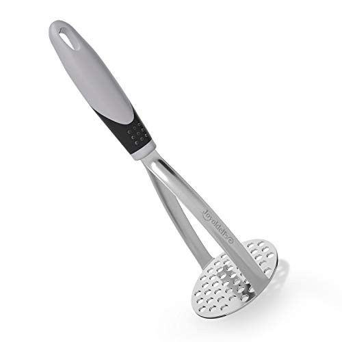 Joyoldelf Heavy Duty Potato Masher, Stainless Steel Integrated Masher Kitchen Tool & Food Masher/Potato Smasher with Non-slip Handle, Perfect for Bean, Vegetable, Fruits, Avocado, Meat | Amazon (US)