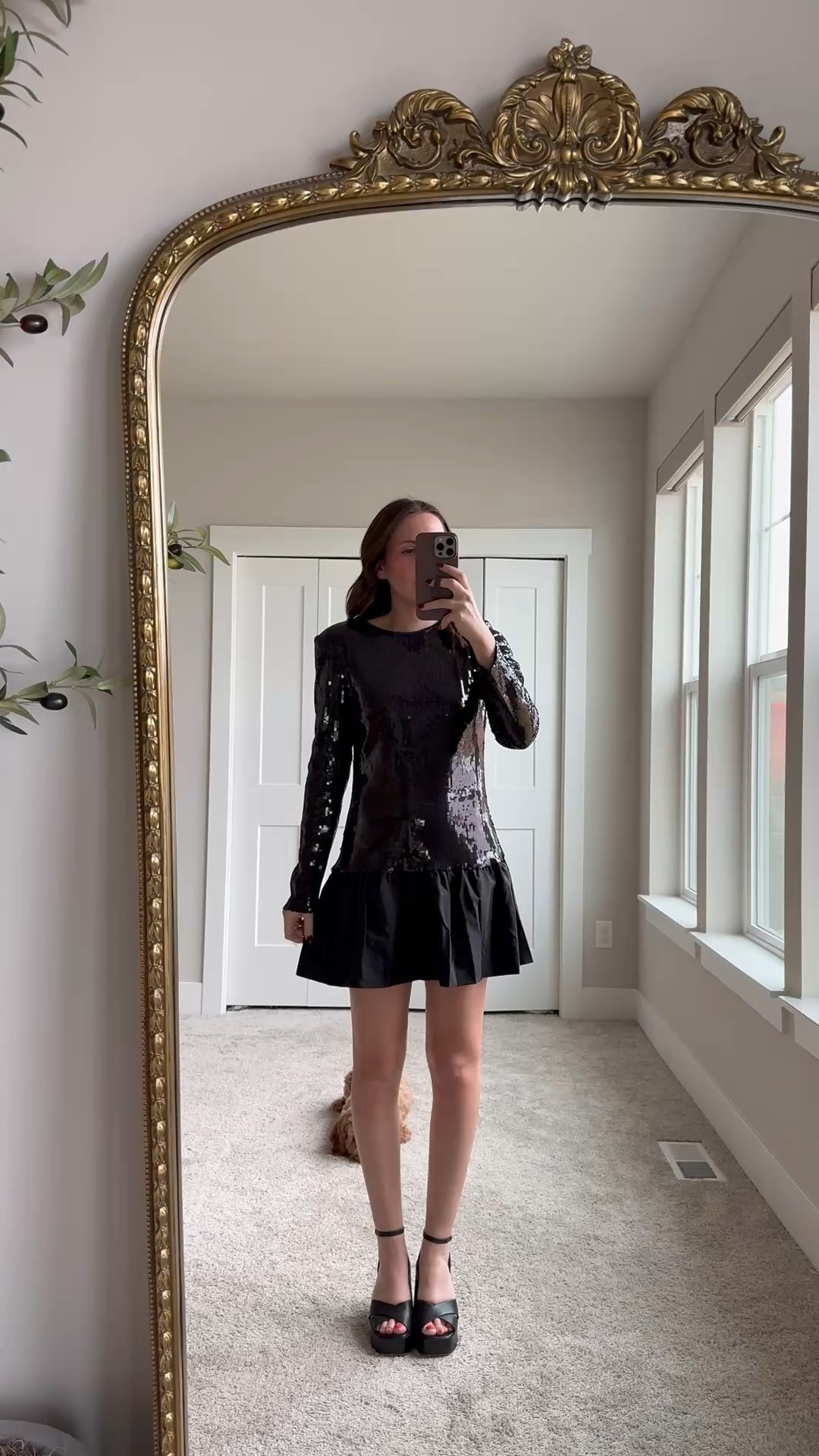 This sequin drop waist dress is ready for NYE and it’s on sale! 

New Year’s Eve | sequin dress | party dress | drop waist | holiday style 

#LTKHoliday