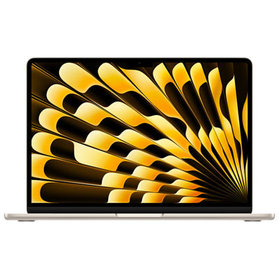 Apple MacBook Air 13.6"" w/ Touch ID (2025) - Starlight (Apple M4 / 24GB RAM / 512GB SSD) - English | Best Buy Canada