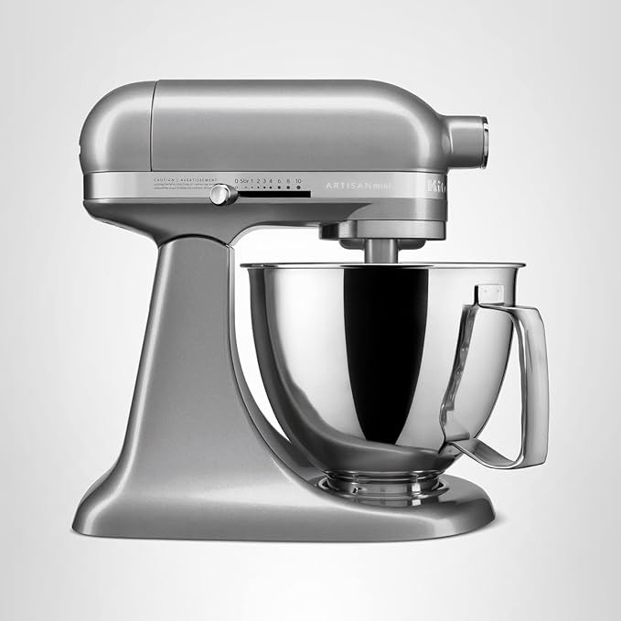 KitchenAid Artisan Mini 3.5 Quart Tilt-Head Stand Mixer - KSM3316X - Contour Silver | Amazon (US)