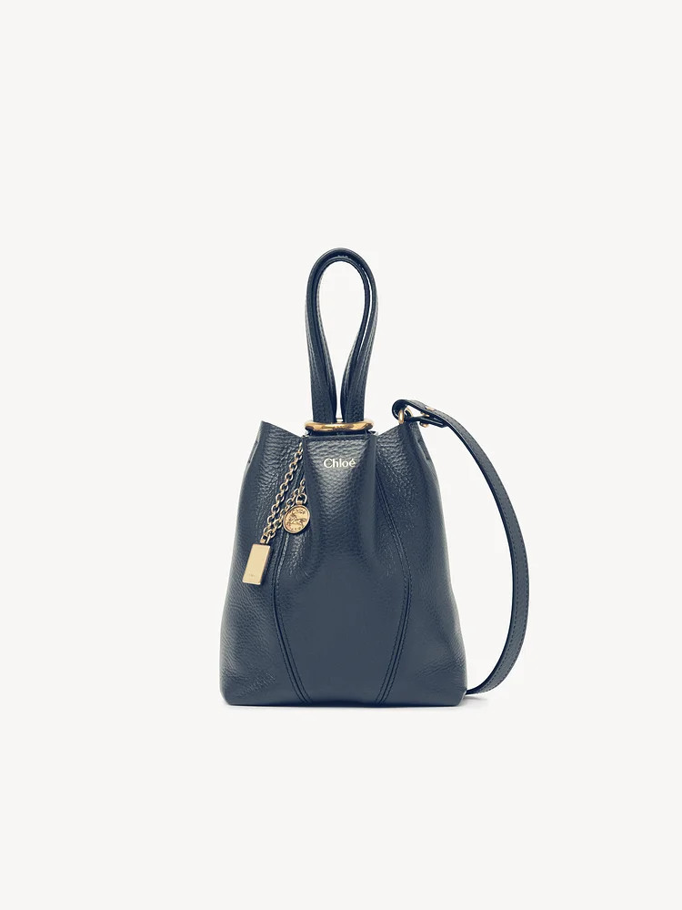Small Chloé Spin tote bag in grained leather | Chloe US