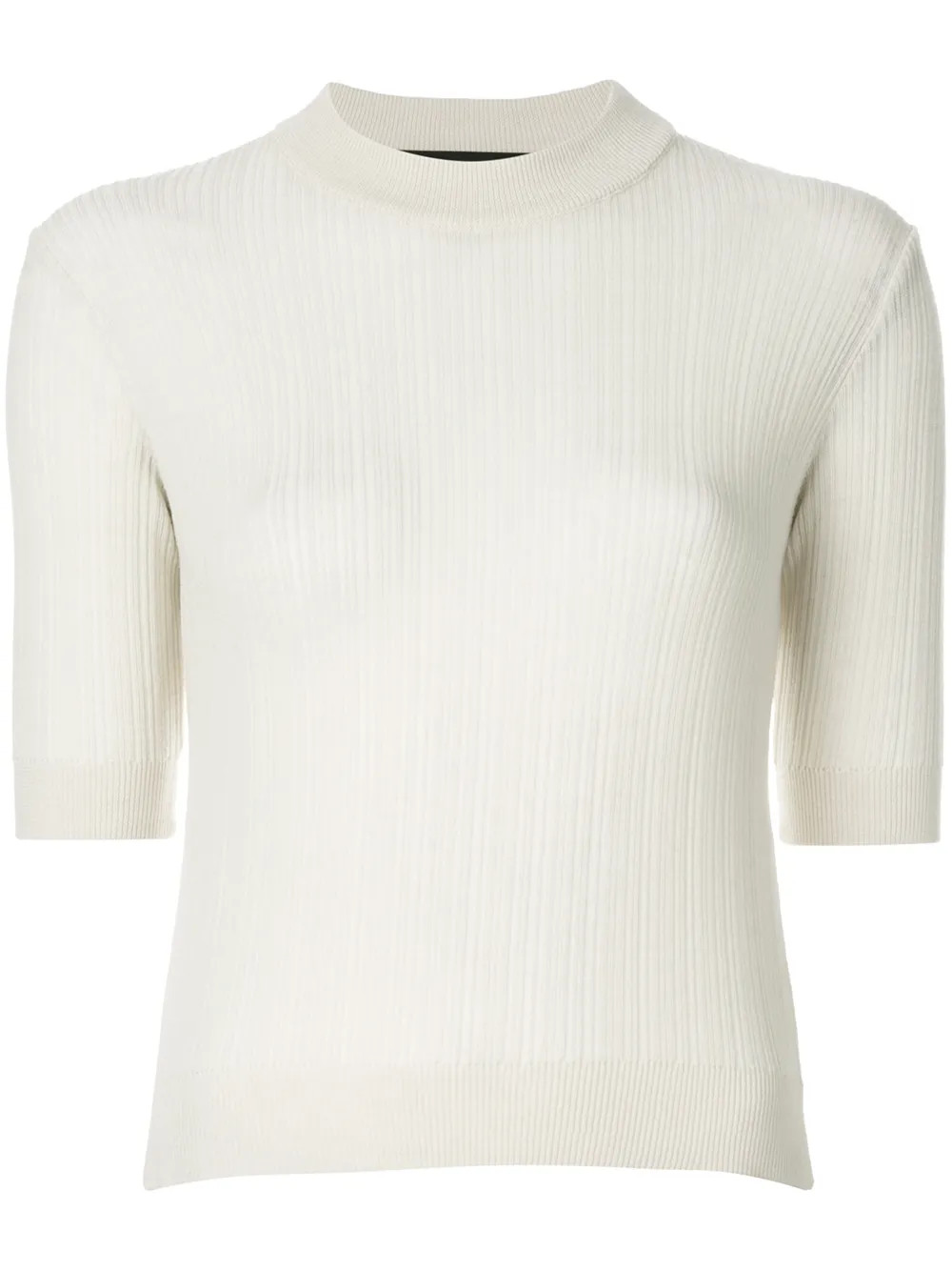Ter Et Bantine mock neck half sleeve sweater - Nude & Neutrals | FarFetch Global