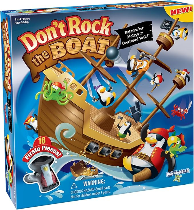 Don’t Rock the Boat Board Game - Kids Games, Family Games for Kids and Adults, Board Games for ... | Amazon (US)