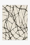 Nina Takesh Marion Black & Ivory Rug | Ruggable