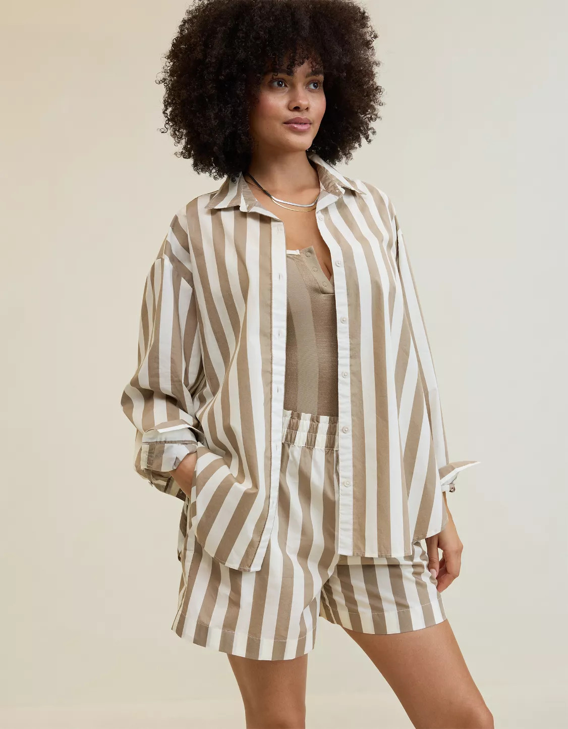 Aerie Good Day Button Down Shirt | American Eagle Outfitters (US & CA)
