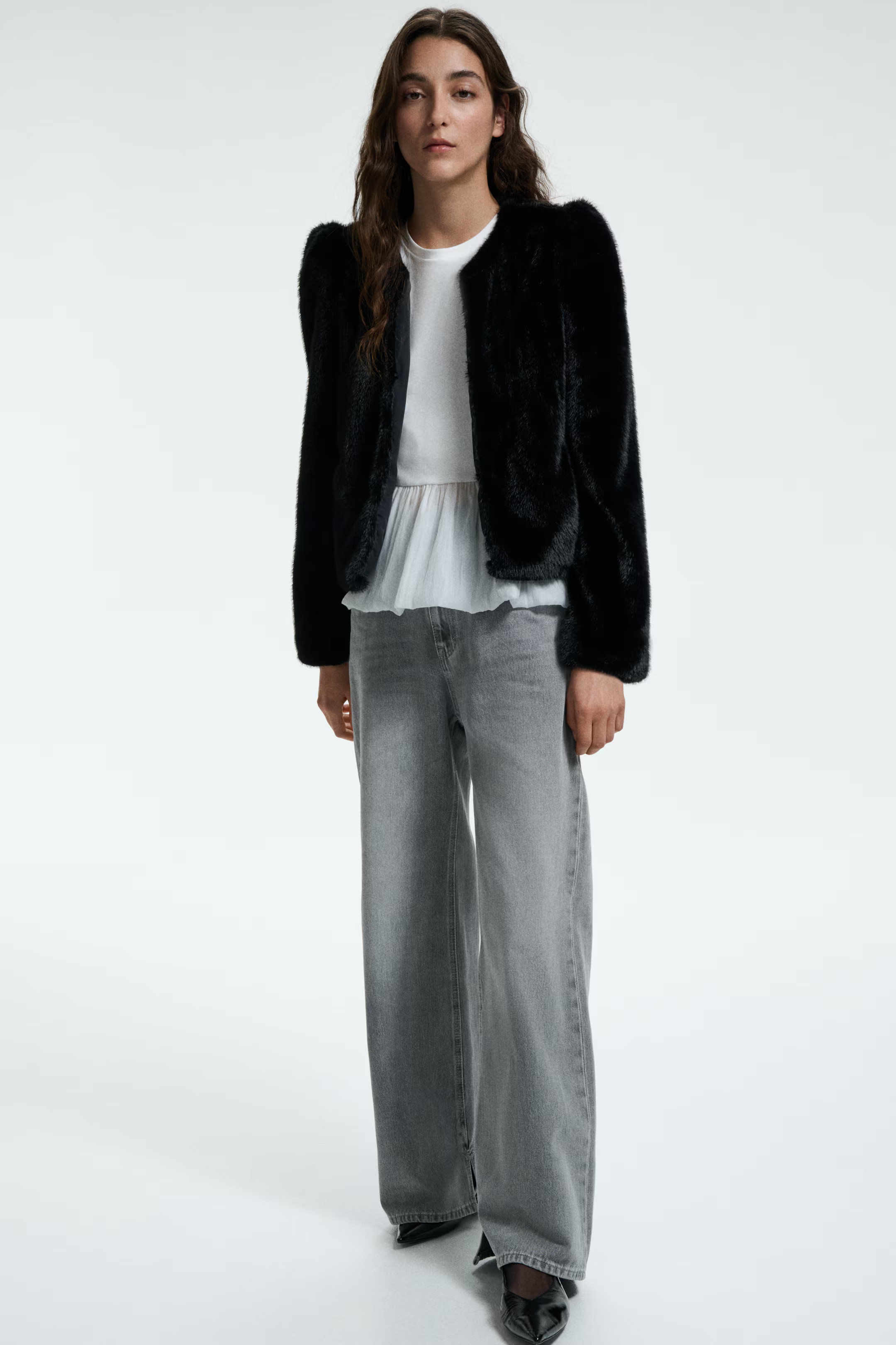 Fluffy jacket | H&M (UK, MY, IN, SG, PH, TW, HK)