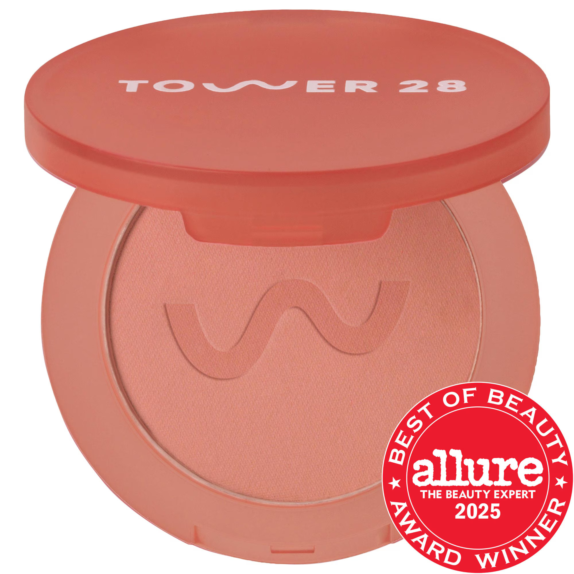 Tower 28 Beauty GetSet Blur + Set Matte Powder Blush Long Beach Iced Tea 0.141 oz / 4 g | Sephora (US)