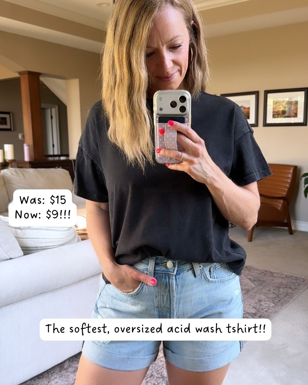 The perfect oversized acid wash tee!! I’m in an XS! Comes in 5 colors. Paired it with my favorite Target Jean shorts!  I sized up to a 4.

#LTKdayinmylife #LTKgrwm #LTKSeasonal