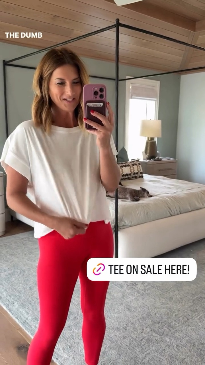 Love these athletic tees! True to size, wearing small 

#LTKSaleAlert #LTKActive #LTKfitnessgoals