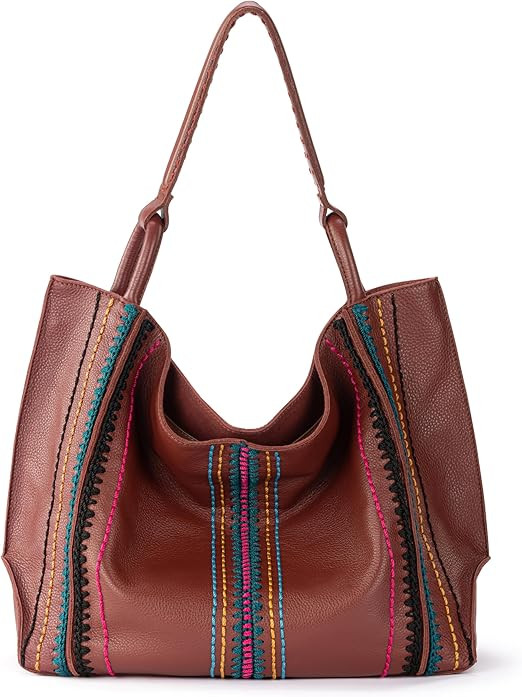The Sak Los Feliz Large Tote Bag - Women's Purse For Everyday, Travel, Beach Bag - Roomy Handbag ... | Amazon (US)