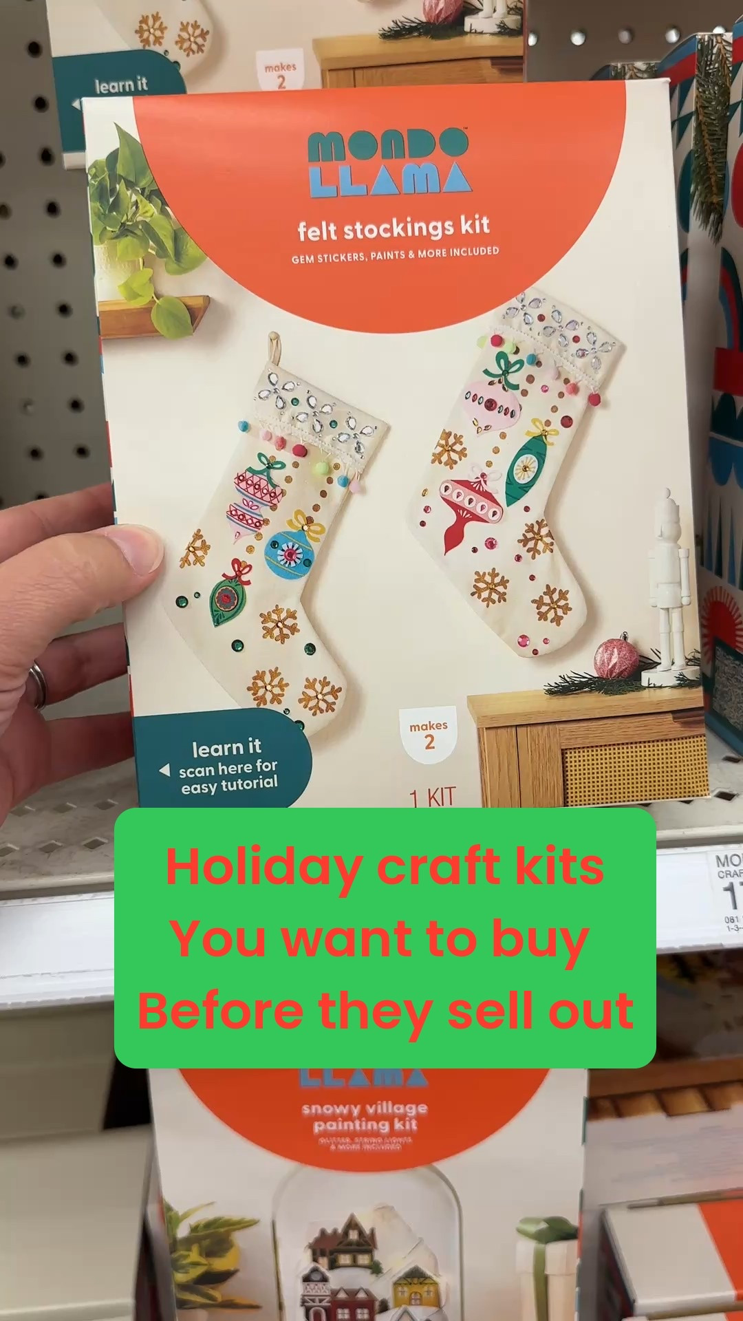 These holiday Christmas craft kits are perfect for kids or adults! They have vintage Christmas vibes and would make great gifts!


#LTKHoliday #LTKGiftGuide #LTKSeasonal