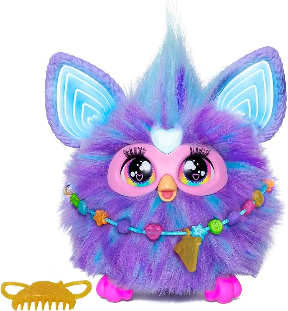 Furby Purple, 15 Fashion Accessories, Interactive Plush Toys for 6 Year Old Girls & Boys & Up, Vo... | Amazon (US)