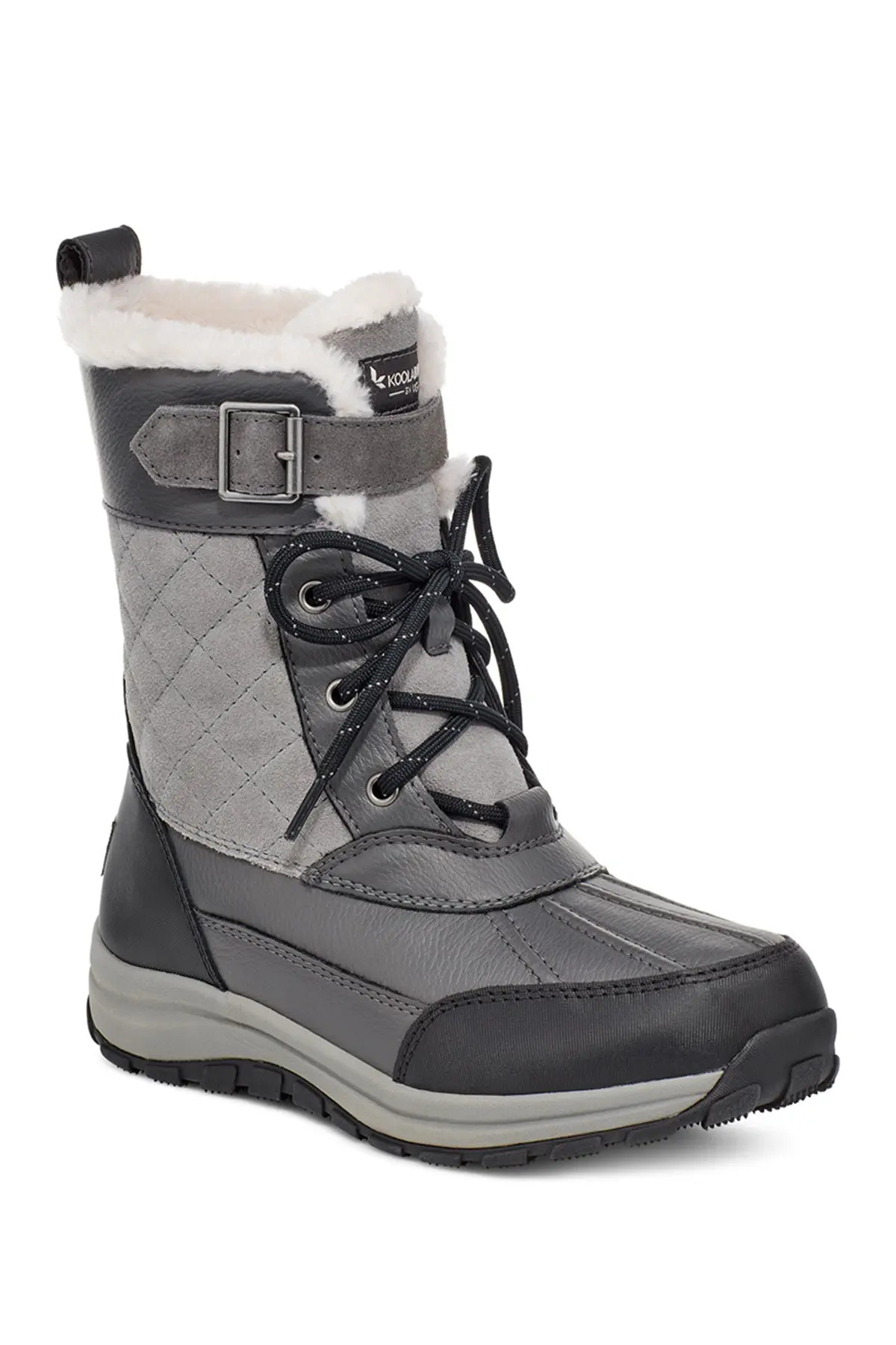 KOOLABURRA BY UGG | Imree Faux Fur Lined Waterproof Moto Boot | Nordstrom Rack | Nordstrom Rack