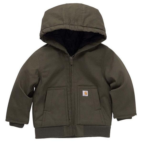 Boys' Carhartt Canvas Jacket Baby 12 mo. Olive | Scheels Sports
