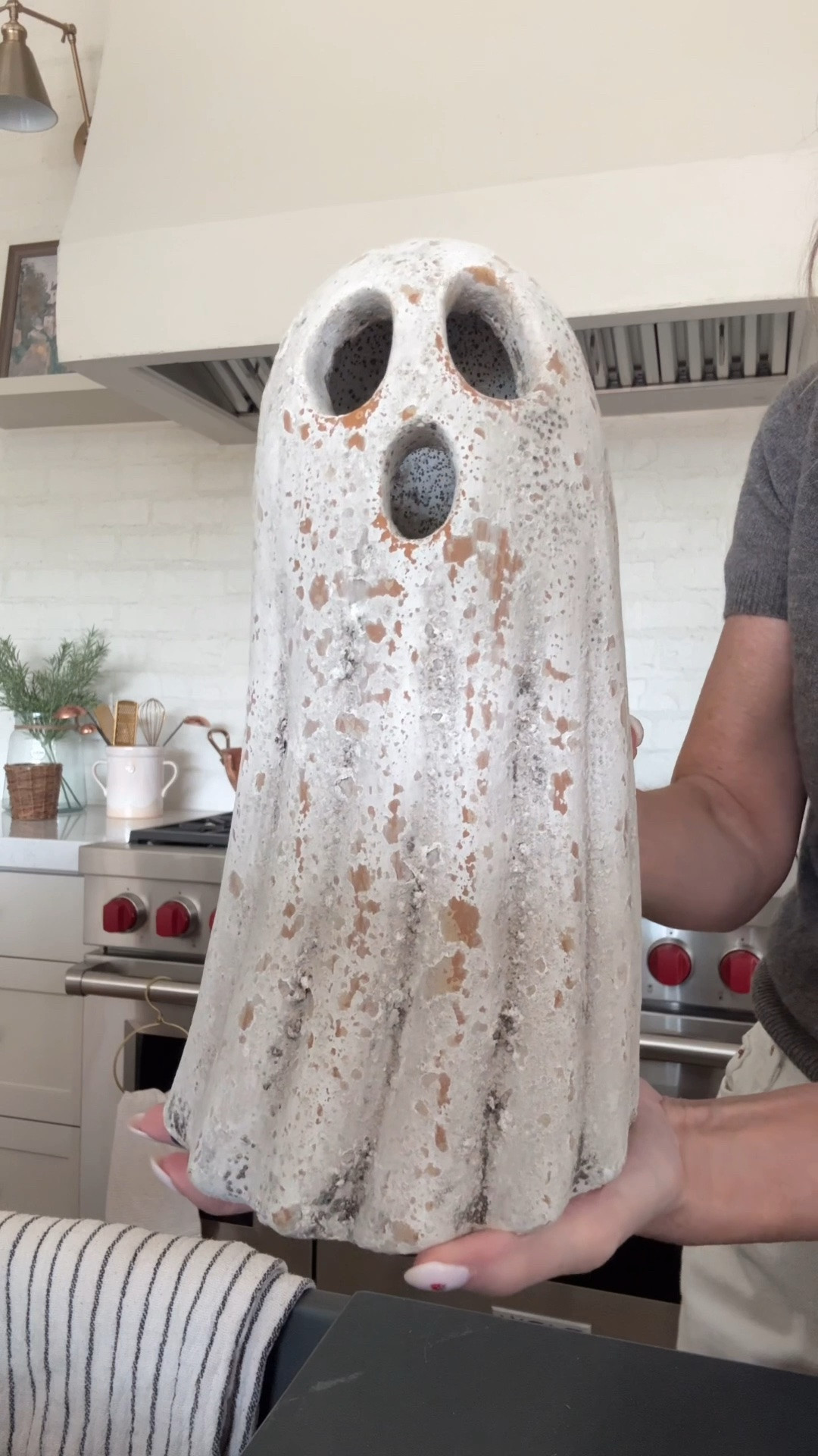 Love these tall rustic ghost. Add a little tea light to help make his face glow! @elementsbyremedy

#LTKSeasonal #LTKHome