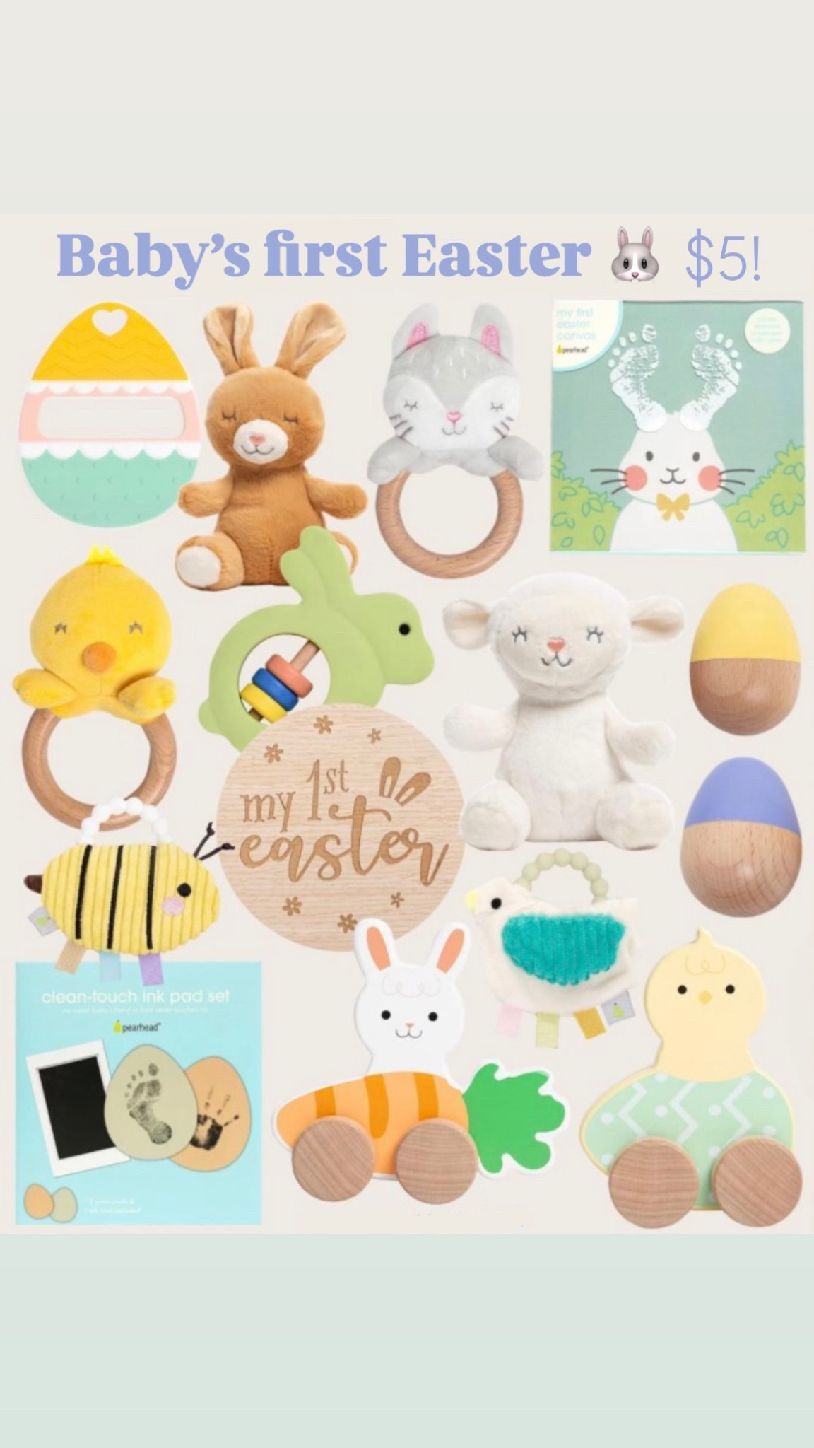 $5 dollar Easter toys for baby, perfect for basket stuffers! 🐰

#LTKBaby #LTKSeasonal #LTKSaleAlert