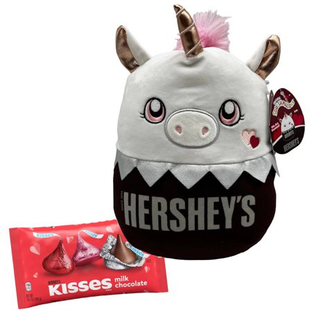 Squishmallows Valentines 2023 Sofia the Unicorn 8 inch Squishy Plush with Chocolate Candy | Walmart (US)