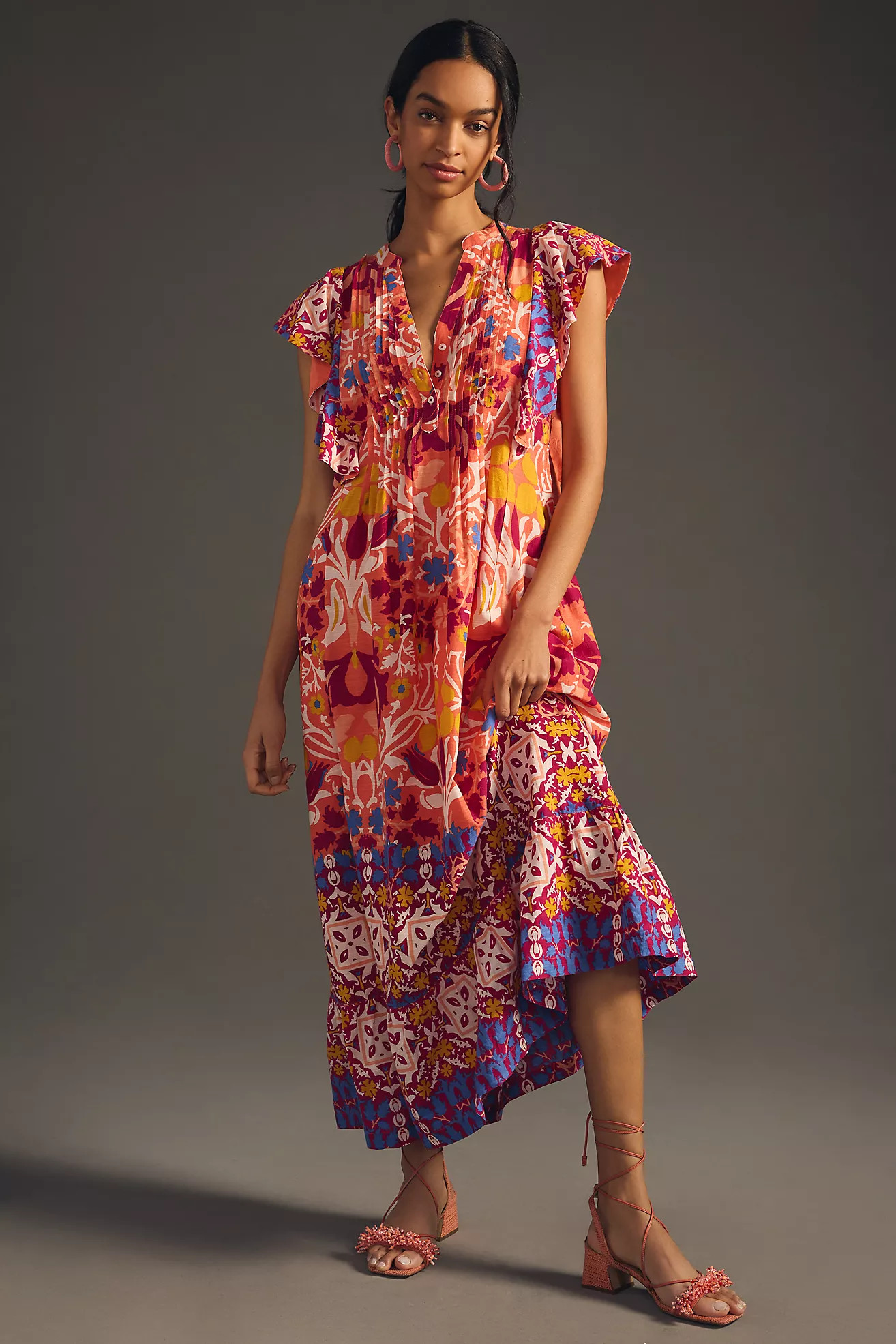 Maeve Cassandra Maxi Dress | Anthropologie (US)