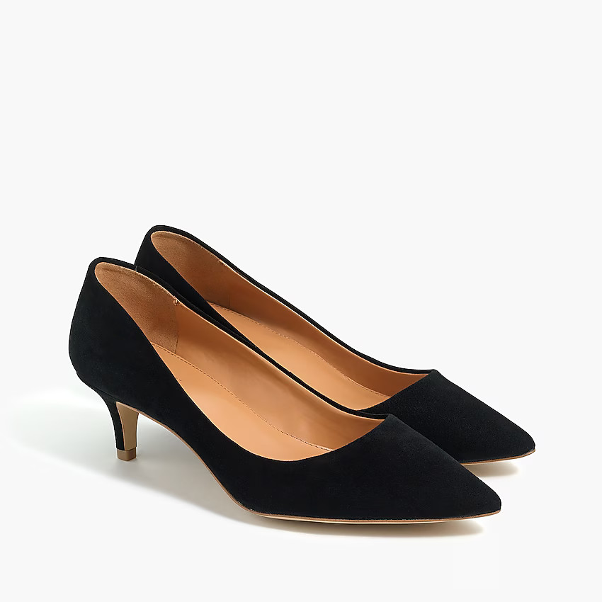 Esme suede kitten heels | J.Crew Factory