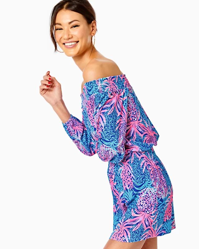 Cyla Off-The-Shoulder Romper | Lilly Pulitzer | Lilly Pulitzer