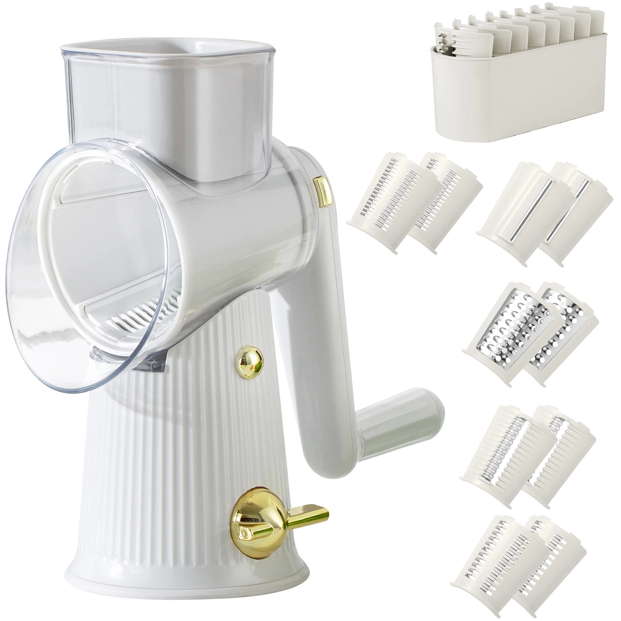 Cook with Color Plastic Grater with Stainless Steel Blades – Durable & Multi-Purpose | Walmart (US)