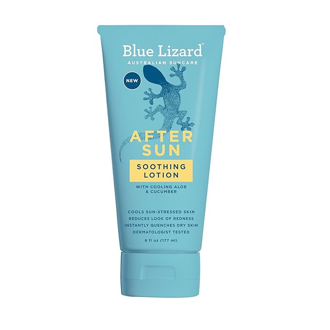 BLUE LIZARD After Sun Soothing Lotion, Lightweight Formula with Shea Butter, Soothes and Moisturi... | Amazon (US)