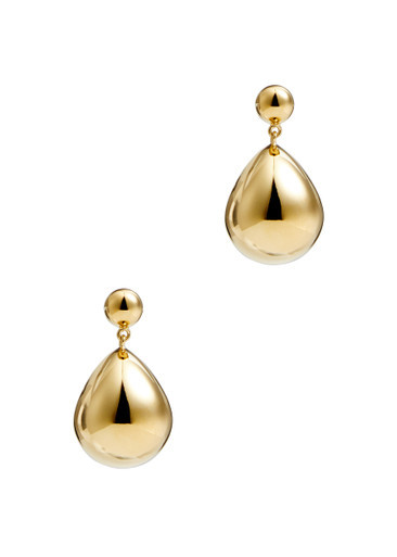 The Julie 18kt gold-plated earrings | Harvey Nichols
