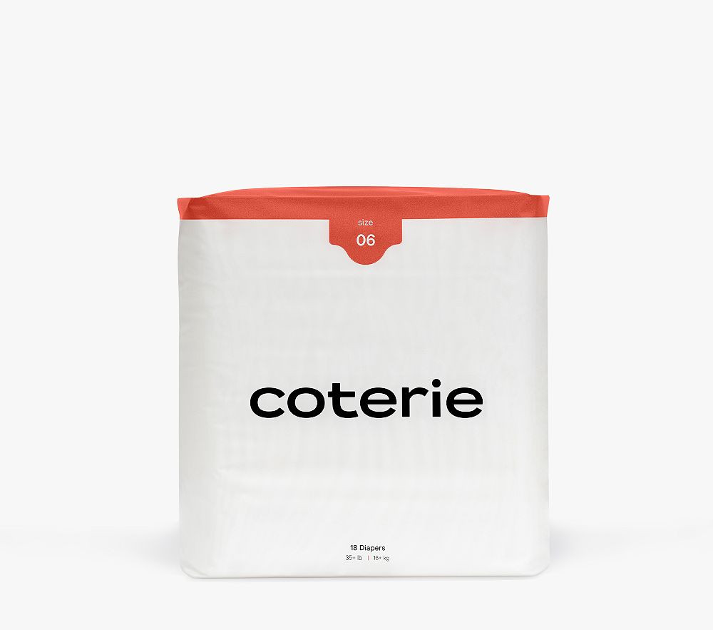 Coterie Diaper 6 Pack, Size 06, (35+ lbs) | Pottery Barn Kids