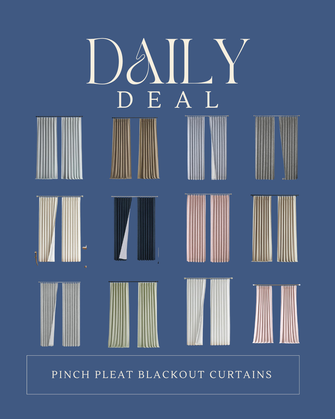 I use these blackout curtains in so many of my projects—they’re stylish, versatile, and come in 12 colors!  

 #LTKU #LTKHome #LTKFindsUnder100