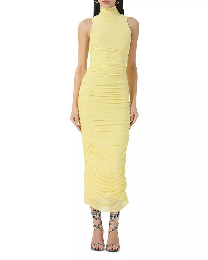 Fiorella Ruched Mock Neck | Bloomingdale's (US)