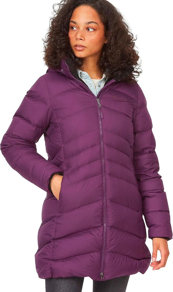 MARMOT Women's Montreal Mid-Thigh Length Down Puffer Coat | Amazon (US)