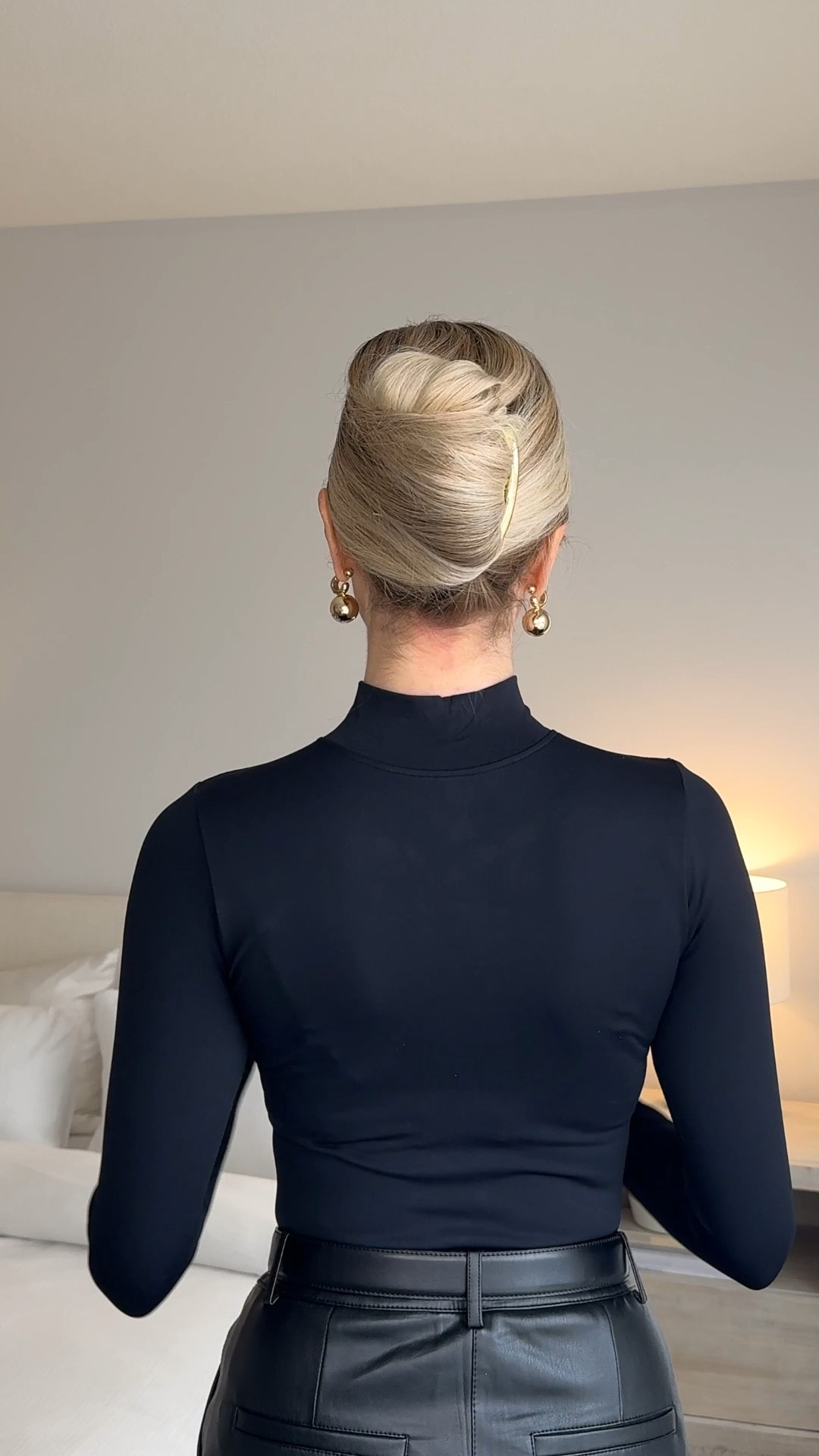 Easy French twist with a hair pin

#LTKBeauty