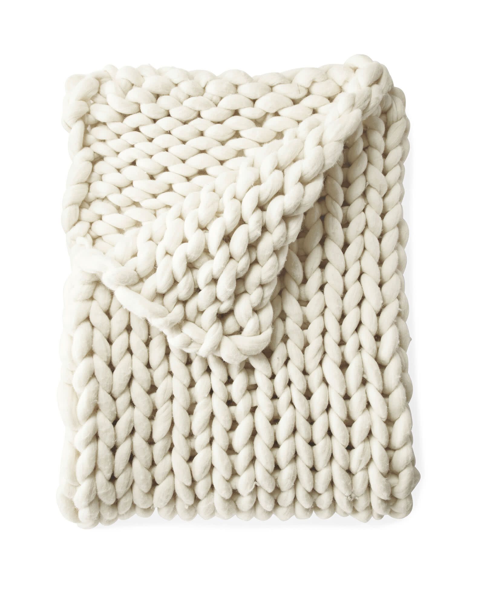 Henley Wool Throw | Serena and Lily