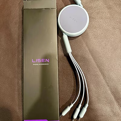 LISEN Multi Charging Cable, 3 in 1 Charging Cable, Retractable Car Charger with Type C/L/Micro US... | Amazon (US)