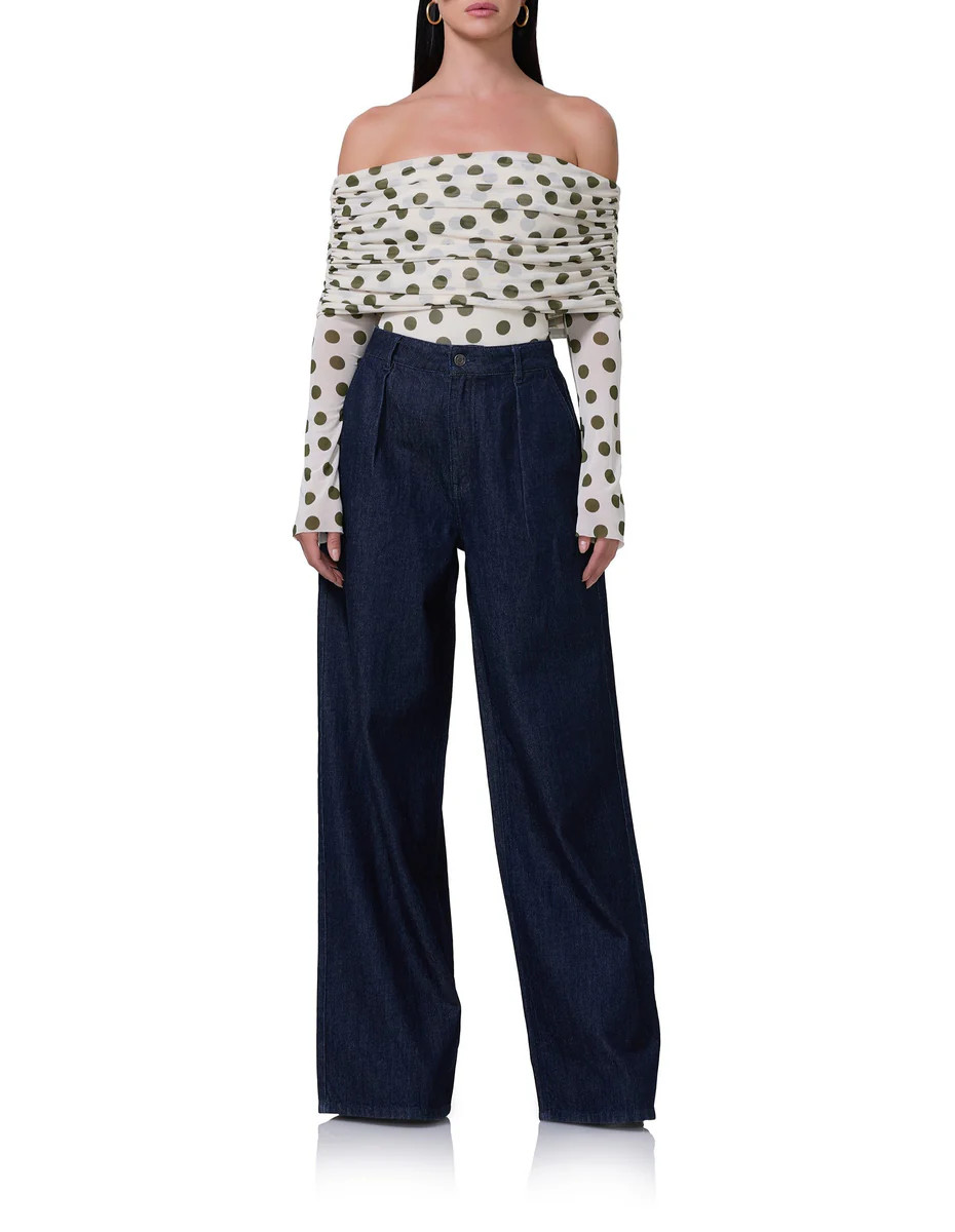 Maxine Bodysuit - Birch Dot | ShopAFRM