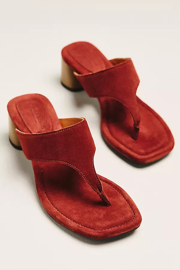 Vagabond Evie Block Heel Flip-Flop Sandals | Anthropologie (US)