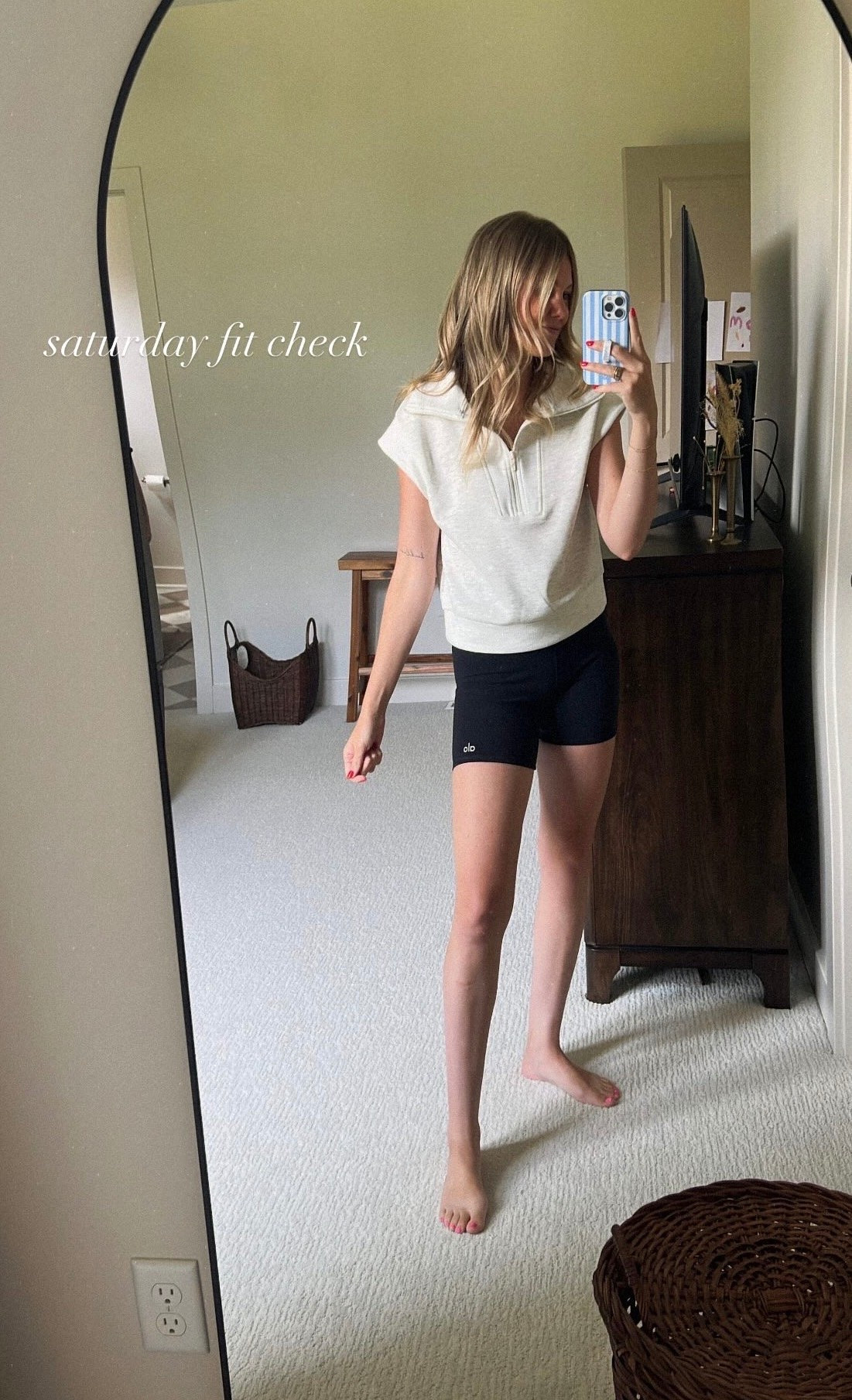 Mock neck tank - perfect for yoga, walking, casual wear! On sale for $21!