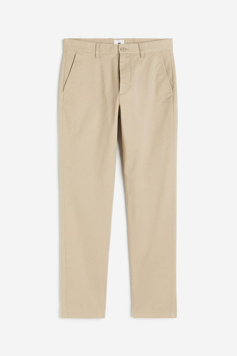 Slim Fit Cotton Chinos | H&M (US + CA)