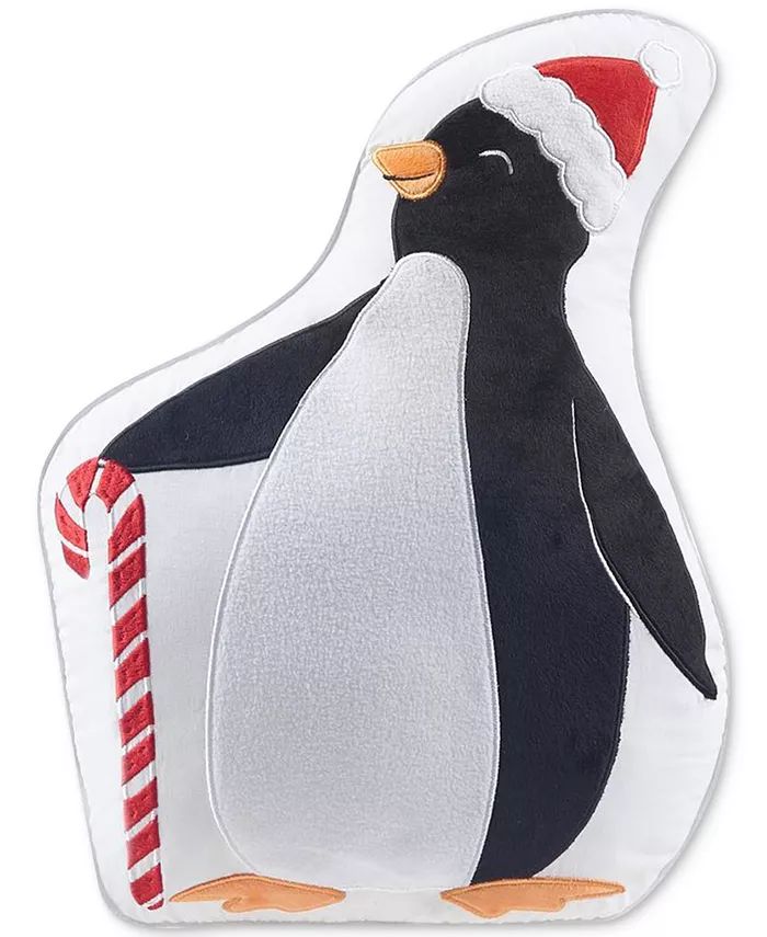 Charter Club Kids Penguin Figural Decorative Pillow, Created for Macy's & Reviews - Decorative & ... | Macys (US)