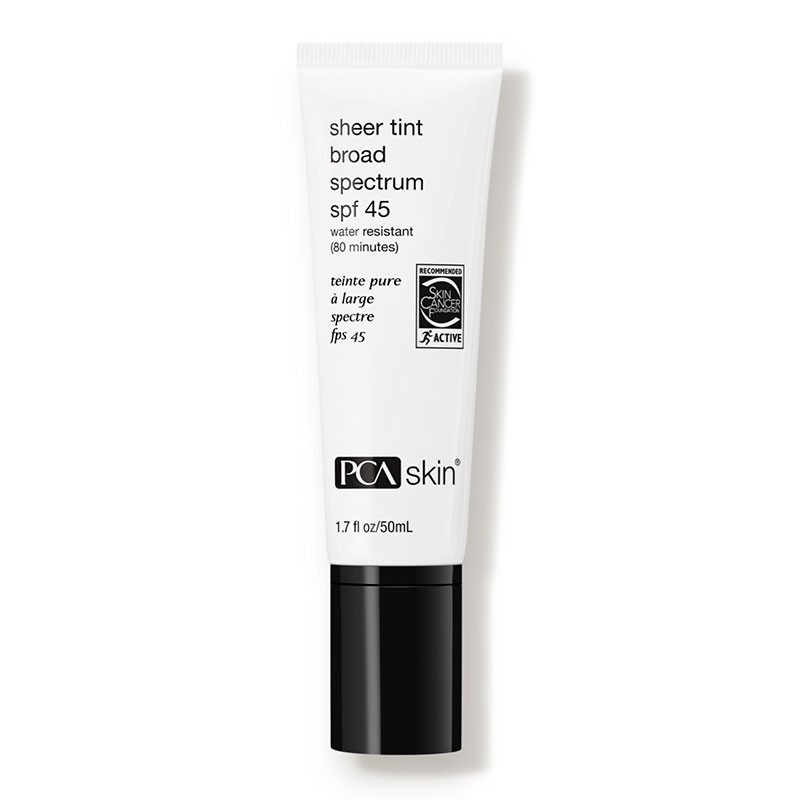 PCA Skin Sheer Tint Broad Spectrum SPF 45 - Dermstore | Dermstore