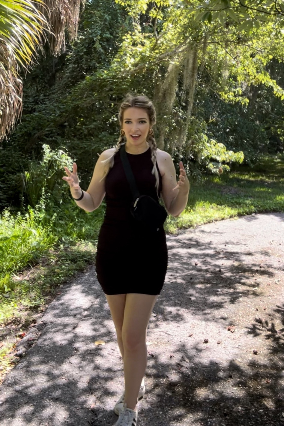 The black dress covers up the fact that I’ve sweated through my clothes in this 110 degree heat and 100% humidity 🫶🏻✨🖤

#LTKStyleTip #LTKTravel #LTKxAF