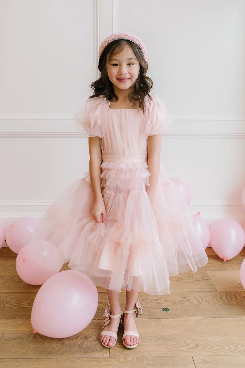 Mini Pixie Dress in Blush | Ivy City Co