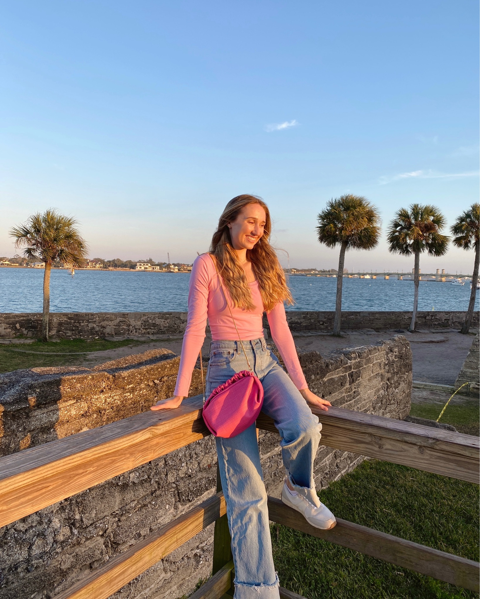 top: size medium
jeans: size 25 long

valentine’s day outfit, pink outfit, abercrombie denim, lulus, pink purse

#LTKstyletip #LTKitbag #LTKSeasonal