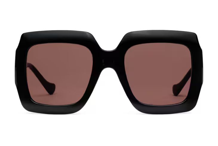 Gucci Rectangular sunglasses with chain | Gucci (US)