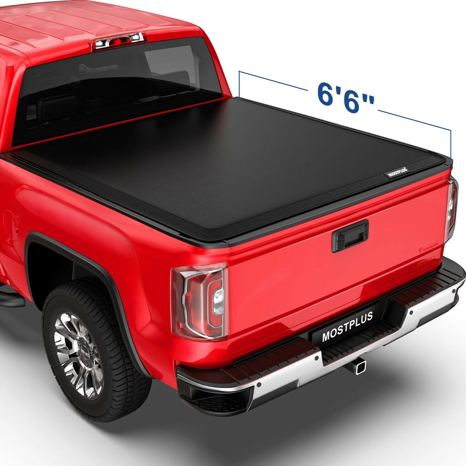 6.6FT Roll-up Truck Bed Tonneau Cover for 14-18 Silverado Sierra 1500/2500/3500 MOSTPLUS | Walmart (US)