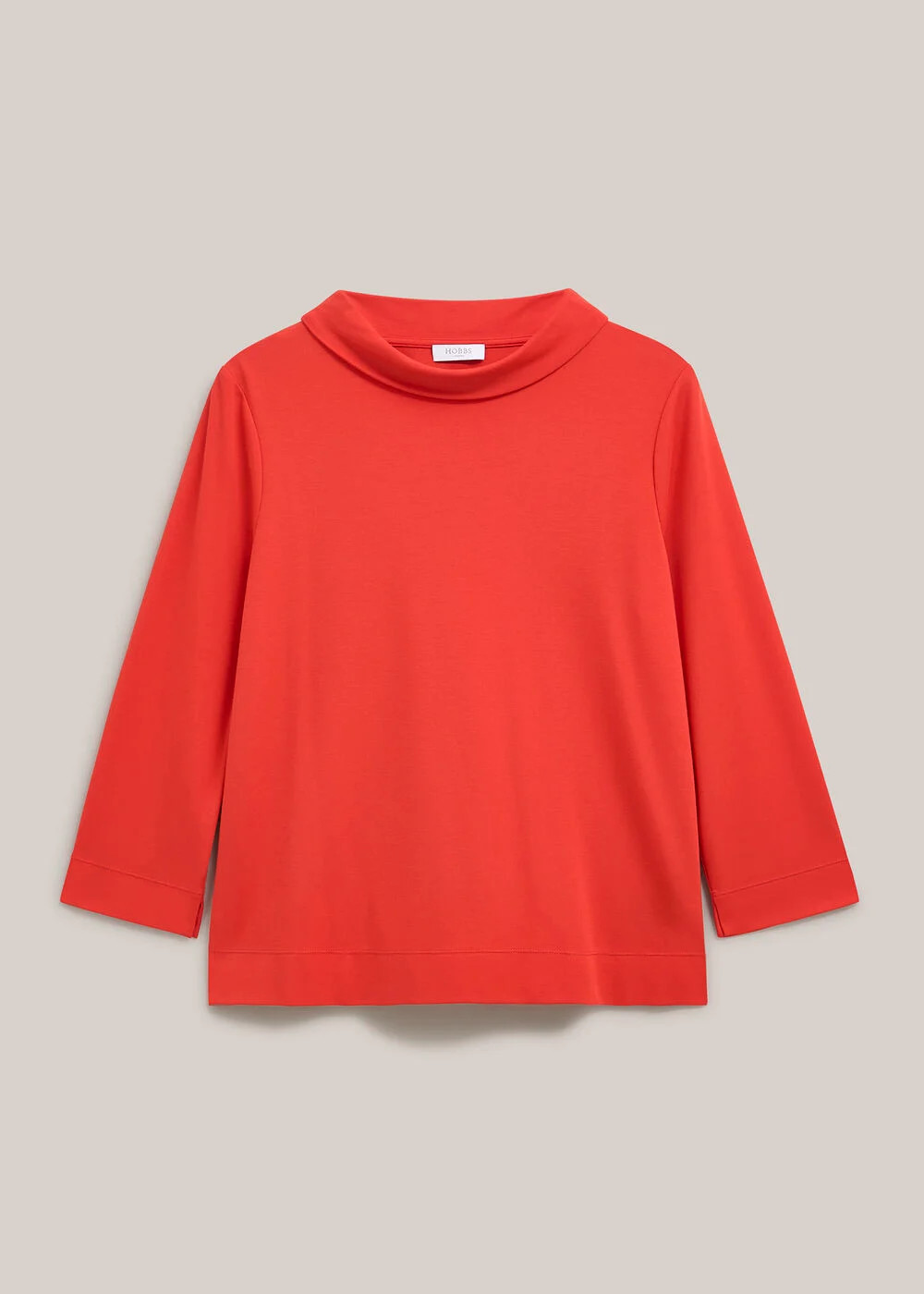 Catriona Roll Neck Top | Hobbs UK | | Hobbs