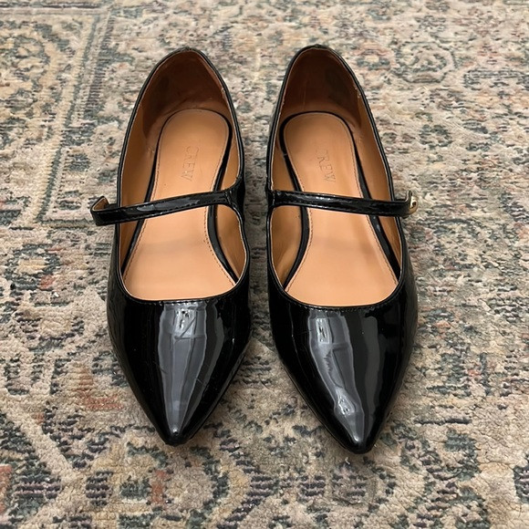 J crew black flats | Poshmark
