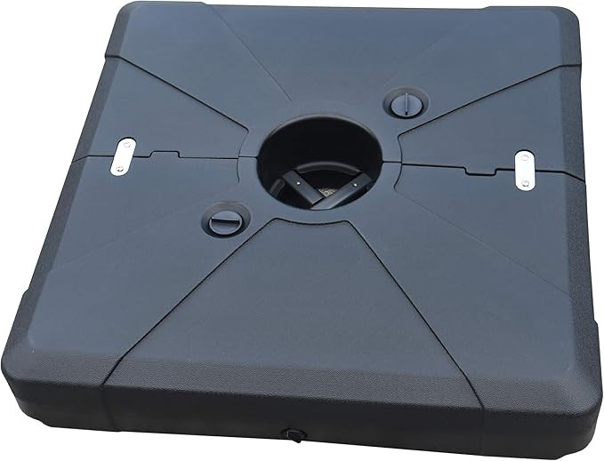PURPLE LEAF Offset Umbrella Base Cantilever Umbrella Base, 32.3'' X 32.3'' | Amazon (US)
